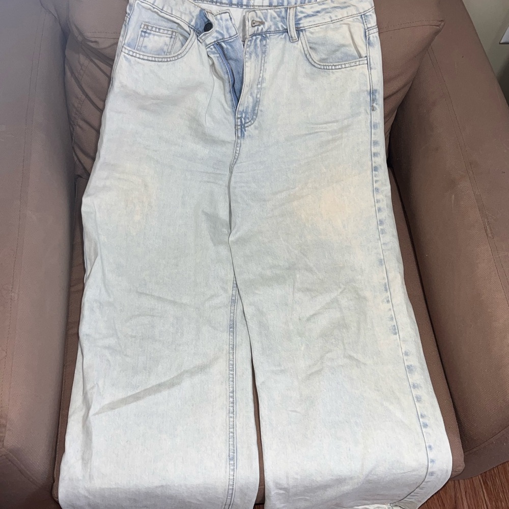 Stradivarius Light Blue High Rise Women's Jeans